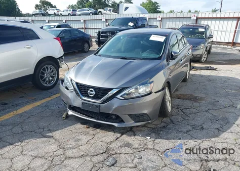 2018 Nissan Sentra Sv from USA, damaged, VIN 3N1AB7AP7JY268394